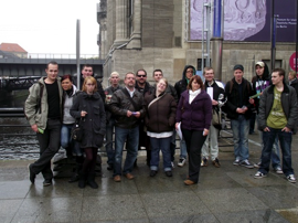 Unsere Gruppe auf Exkursion