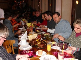 4. Gang: Gänsebraten satt
