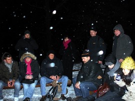 2. Gang: Glühwein am Lagerfeuer