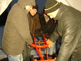 1. Gang: Draisine fahren