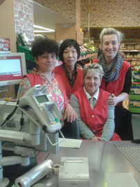 GBB Kassentraining im Supermarkt