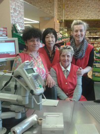 GBB Kassentraining im Supermarkt