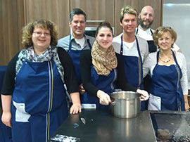 Frau Sommerfeldt und ihr Team aus Fürstenwalde