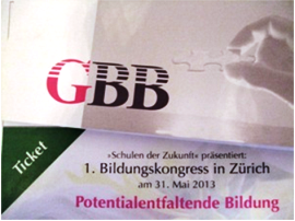 Die GBB mbH auf dem Bildungskongress in Zürich