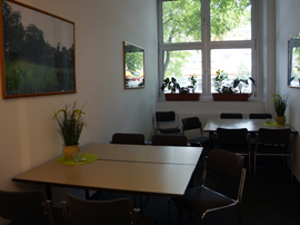 Pausenraum in Berlin-Neukölln